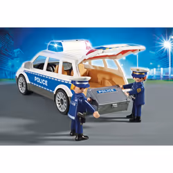 Playmobil Voiture de policiers gyrophare et sirène - Vue supplémentaire 6