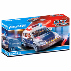 Playmobil Voiture de policiers gyrophare et sirène - Vue supplémentaire 7