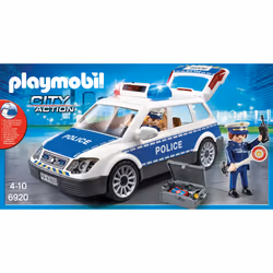 Playmobil Voiture de policiers gyrophare et sirène - Vue supplémentaire 8