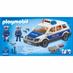 Playmobil Voiture de policiers gyrophare et sirène - Vue supplémentaire 9