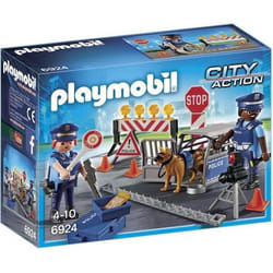 Playmobil City Action Barrage de police