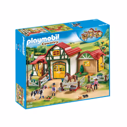 Playmobil Club d'équitation, Construction, Le club d'équitation, 4 an(s), Multicolore, Plastique