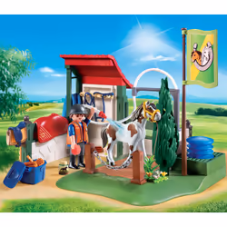Playmobil Country Box de lavage pour chevaux