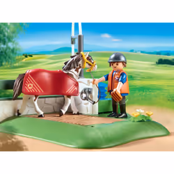 Playmobil Country Box de lavage pour chevaux - Vue supplémentaire 5