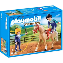 Playmobil Voltigeuses et cheval, Animal, 4 an(s), Multicolore, Plastique