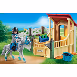 Playmobil Box Avec Cavalière Et Cheval Appaloosa, Action/Aventure, 4 an(s), Multicolore, Plastique