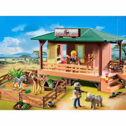 Playmobil Wild Life Centre de soins pour animaux de la savane