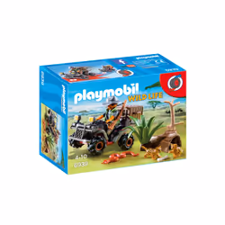Playmobil Wild Life Braconnier avec quad, 4 an(s), Multicolore