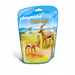 Playmobil Wild Life Gazelles, 4 an(s), Multicolore