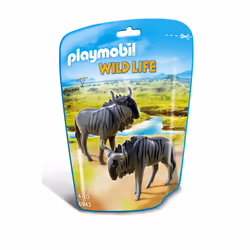 Playmobil Wild Life Gnous, 4 an(s), Multicolore