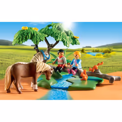 Playmobil Country Cavaliers Avec Poneys Et Cheval
