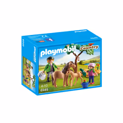 Playmobil Country Vétérinaire avec enfant et poneys, 4 an(s), Multicolore