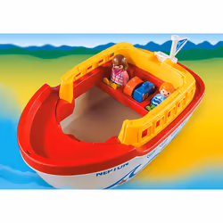 Playmobil 1.2.3 Navire Transportable