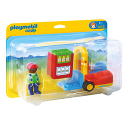 Playmobil 1.2.3 Chariot élévateur