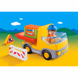 Playmobil 1.2.3 Camion benne