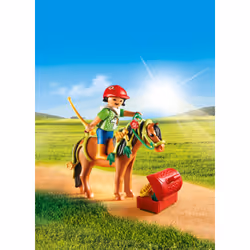 Playmobil Country Poney à décorer "Fleur"