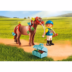 Playmobil Country Poney à décorer "Papillon"