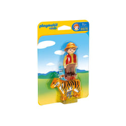 Playmobil 1.2.3 Aventurier avec tigre
