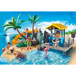 Playmobil FamilyFun Ile avec vacanciers
