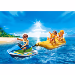 Playmobil FamilyFun Vacanciers et banane, Action/Aventure, 6 an(s), Multicolore