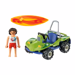 Playmobil FamilyFun Surfer et buggy