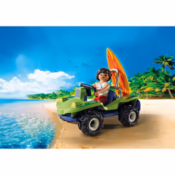 Playmobil FamilyFun Surfer et buggy