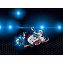 Playmobil Super 4 Sky Jet Et Docteur X, Jeu de construction, 5 an(s), Multicolore, 4 pièce(s)