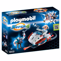 Playmobil Super 4 Sky Jet Et Docteur X