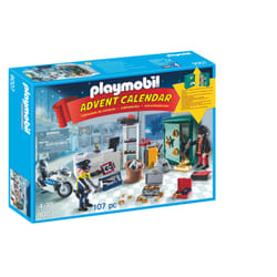 Playmobil City Action Calendrier de l'Avent "Policier et cambrioleur"