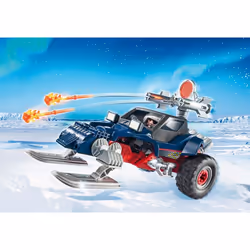 Playmobil Sports & Action Motoneige avec pirate des glaces - Vue supplémentaire 2