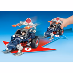 Playmobil Sports & Action Motoneige avec pirate des glaces - Vue supplémentaire 3