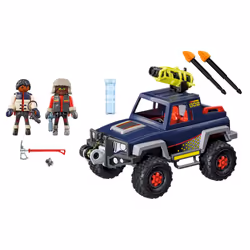 Playmobil Sports & Action Véhicule avec pirates des glaces, Voiture et course, 4 an(s), Multicolore