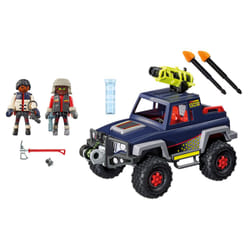 Playmobil Sports & Action Véhicule avec pirates des glaces