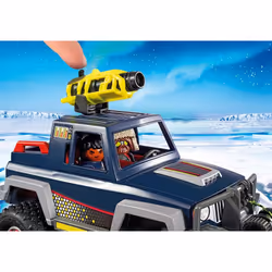 Playmobil Sports & Action Véhicule avec pirates des glaces