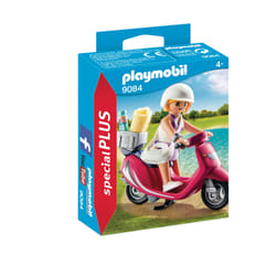Playmobil SpecialPlus Vacancière avec scooter