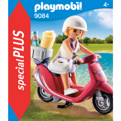 Playmobil SpecialPlus Vacancière avec scooter