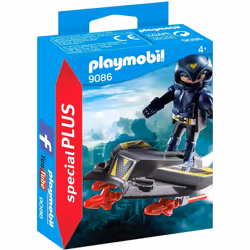 Playmobil SpecialPlus Chevalier du Ciel avec planeur, Action/Aventure, 4 an(s), Multicolore