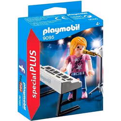 Playmobil SpecialPlus Chanteuse avec synthé, Action/Aventure, 4 an(s), Multicolore