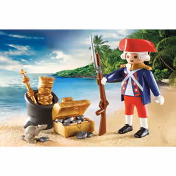 Playmobil Pirates Valisette Pirate Et Soldat