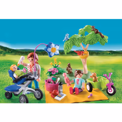 Playmobil FamilyFun Valisette Pique-nique en Famille