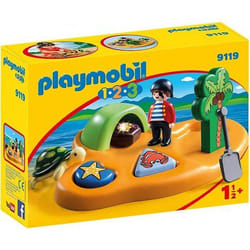 Playmobil 1.2.3 île de pirate