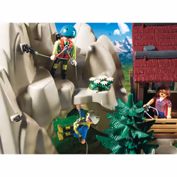 Playmobil Sports & Action Rocher D'Escalade Et Accueil