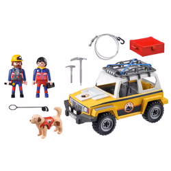 Playmobil Secouristes avec véhicule
