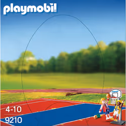 Playmobil Joueurs de Basket-ball avec panier - Vue supplémentaire 10