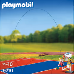 Playmobil Joueurs de Basket-ball avec panier - Vue supplémentaire 6