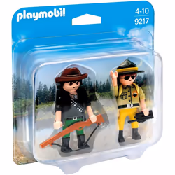 Playmobil Playmo-Friends Duo Garde forestier et braconnier, Action/Aventure, 4 an(s), Multicolore