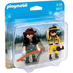 Playmobil Playmo-Friends Duo Garde forestier et braconnier