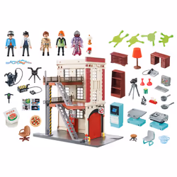 Playmobil Quartier Général Ghostbusters, Action/Aventure, 6 an(s), Multicolore, Plastique