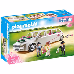 Playmobil City Life Limousine avec couple de mariés