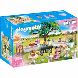 Playmobil City Life Espace cocktail de mariage, Action/Aventure, 4 an(s), Multicolore